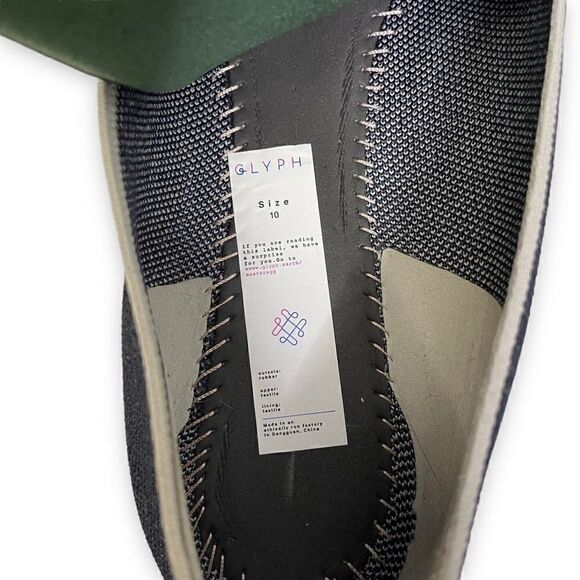 Glyph Knit Flat in Marlin Navy Blue Machine Washable - Picture 10 of 12